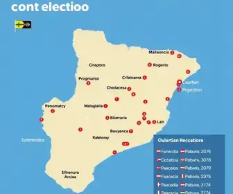 alteração de locais de votação
