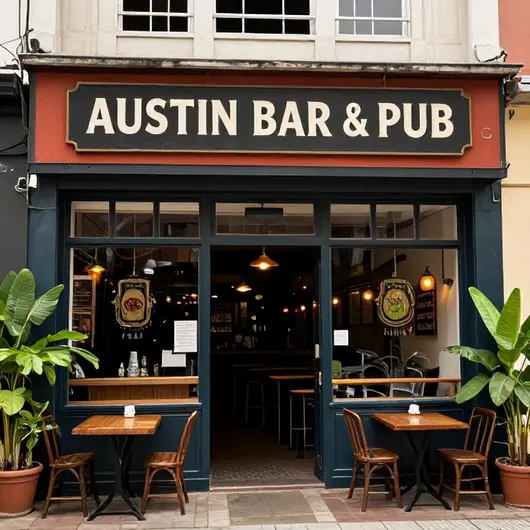 Descubra o Austin Bar & Pub