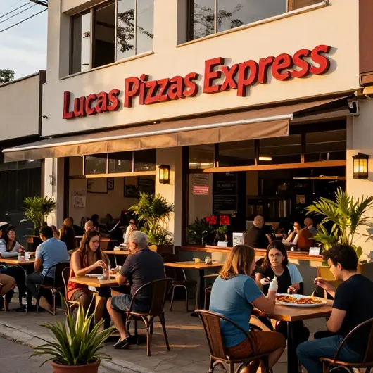 Descubra o Sabor do Lucas Pizzas Express