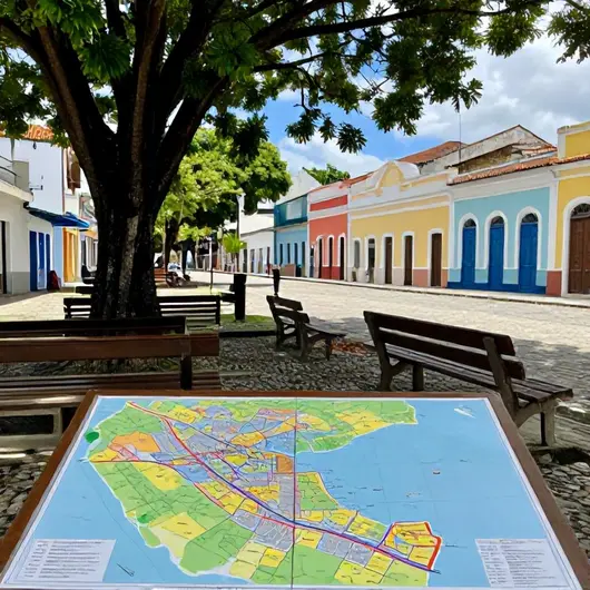 Mapa dos Bairros de Fortaleza